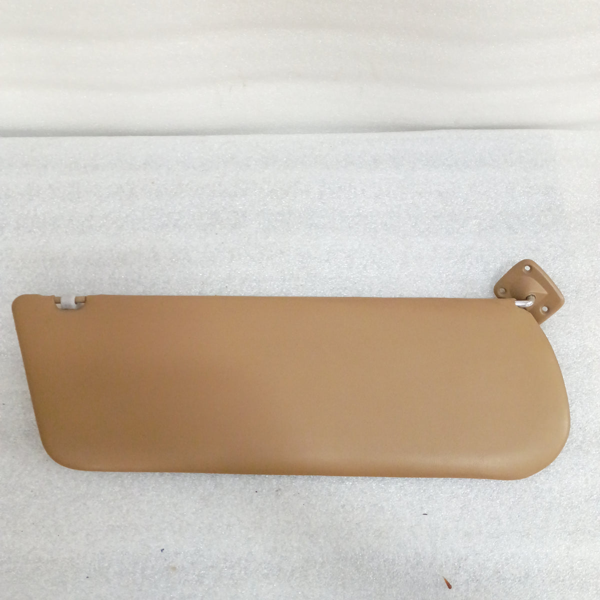 87-91 Tan Vinyl Sun Visors Pair (Used) F150 F250 F350 Bronco OEM
