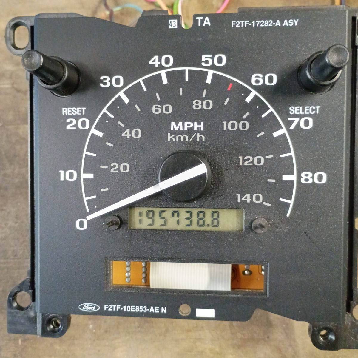 92-97 Speedometer 195K Miles (Used) Ford F150 F250 F350 Bronco OEM
