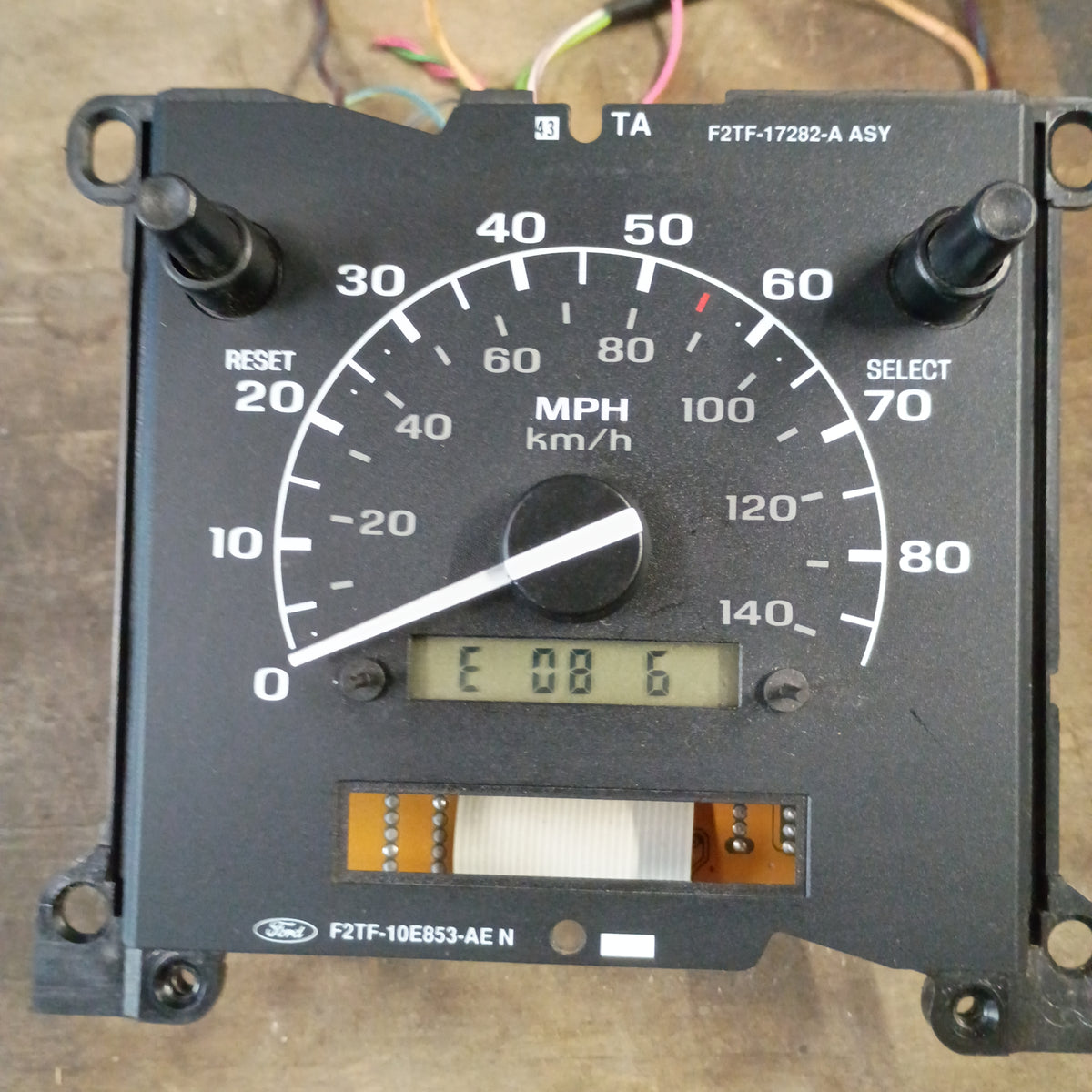 92-97 Speedometer 195K Miles (Used) Ford F150 F250 F350 Bronco OEM