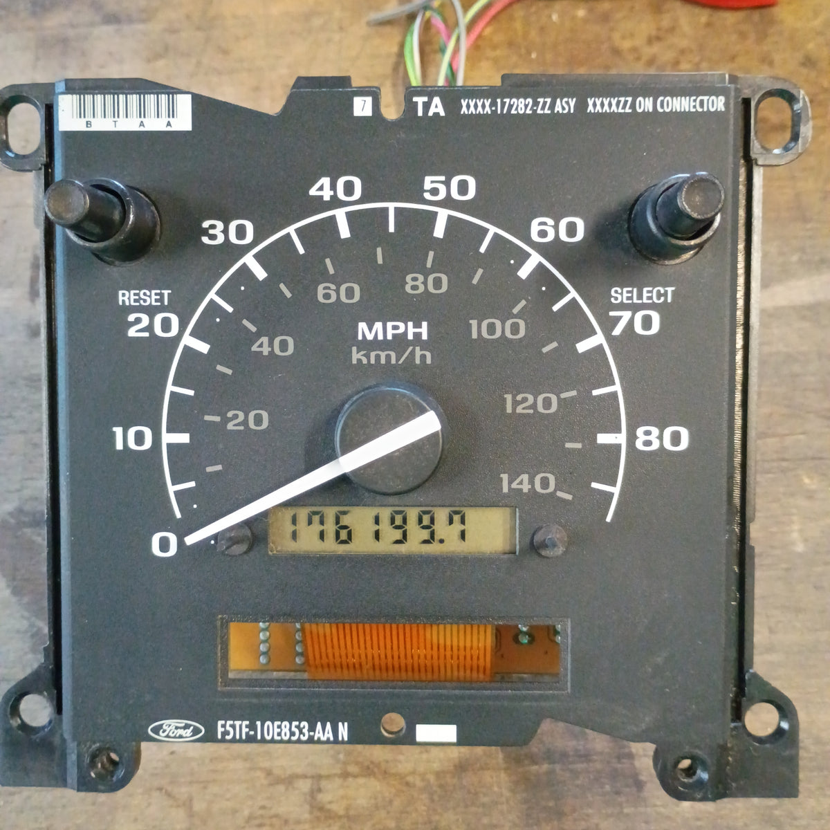 92-97 Speedometer 176K Miles (Used) Ford F150 F250 F350 Bronco OEM
