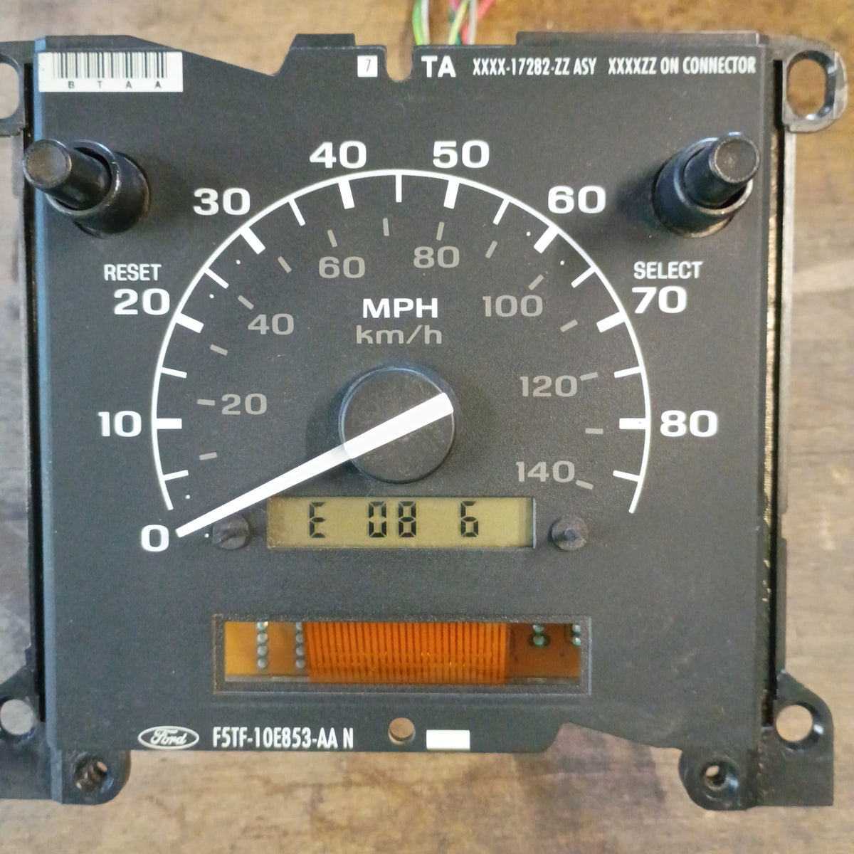 92-97 Speedometer 176K Miles (Used) Ford F150 F250 F350 Bronco OEM