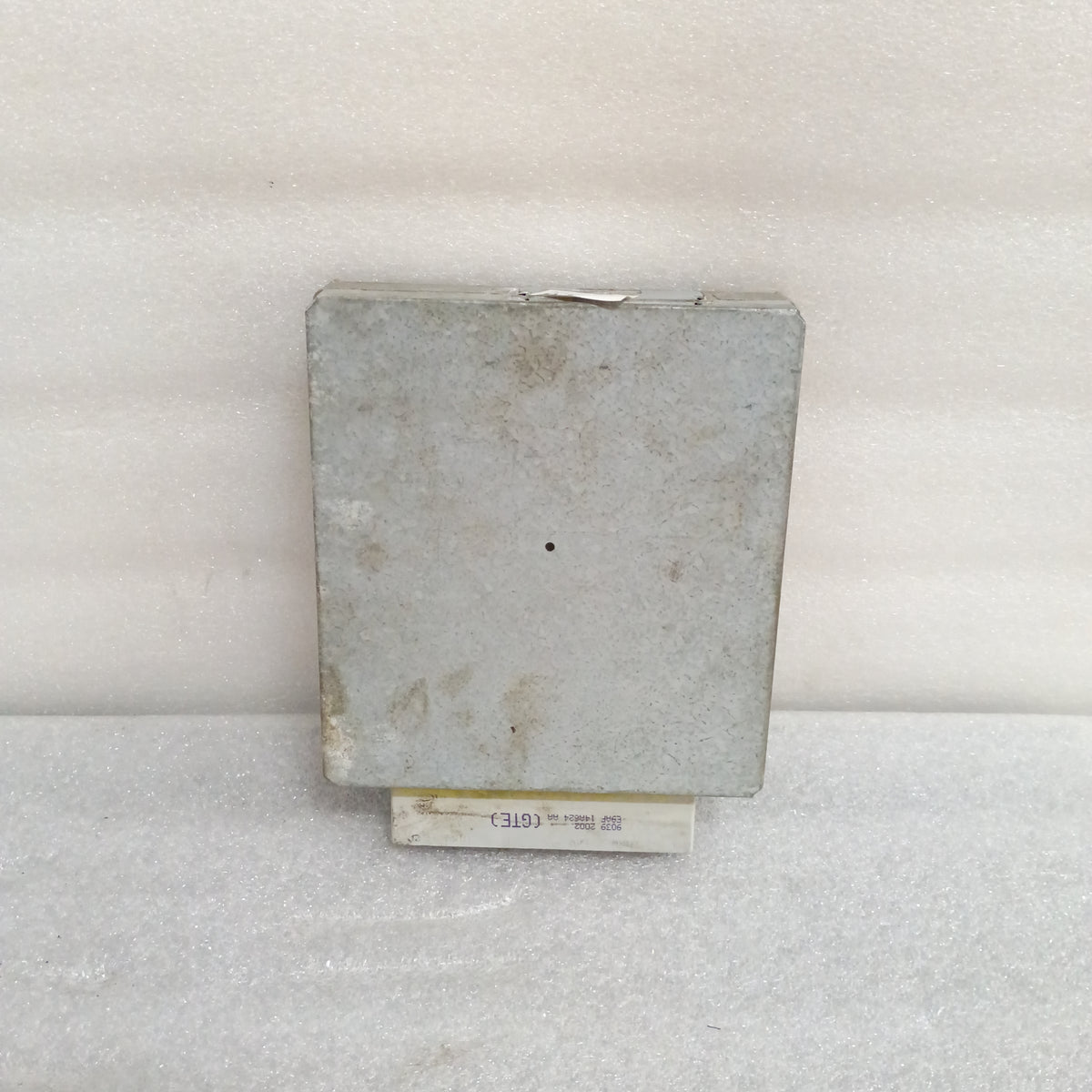 OEM Ford engine computer ECM PCM ECU for 1990-1991 F-150, F-250, Bronco 5.0L, part F1TF-12A650-TA, used condition.