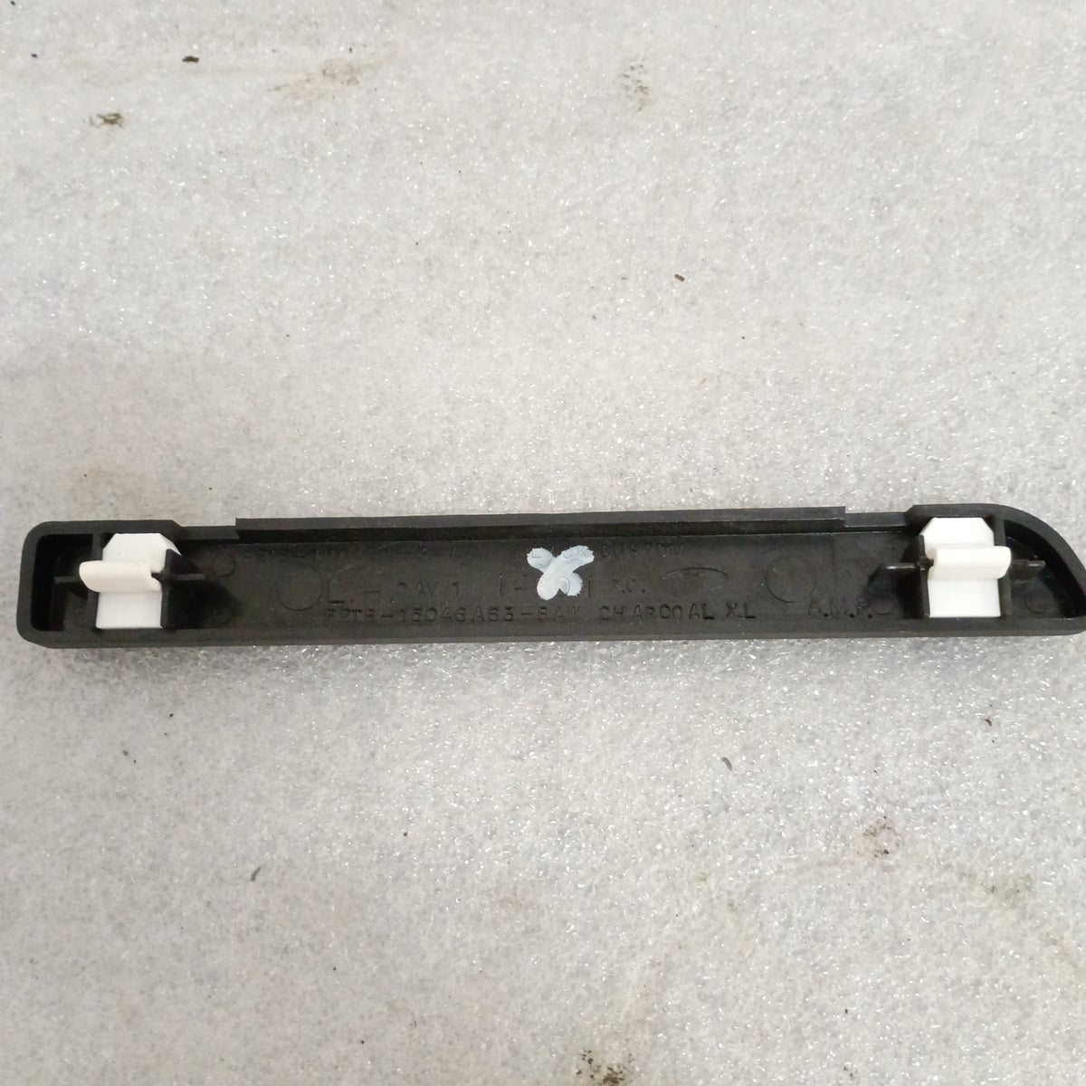 92-96 Black Dash Trim Strip Set of 3 (Used) Ford F150 F250 F350 Bronco OEM XLT