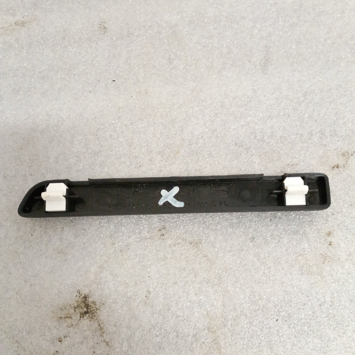 92-96 Black Dash Trim Strip Set of 3 (Used) Ford F150 F250 F350 Bronco OEM XLT