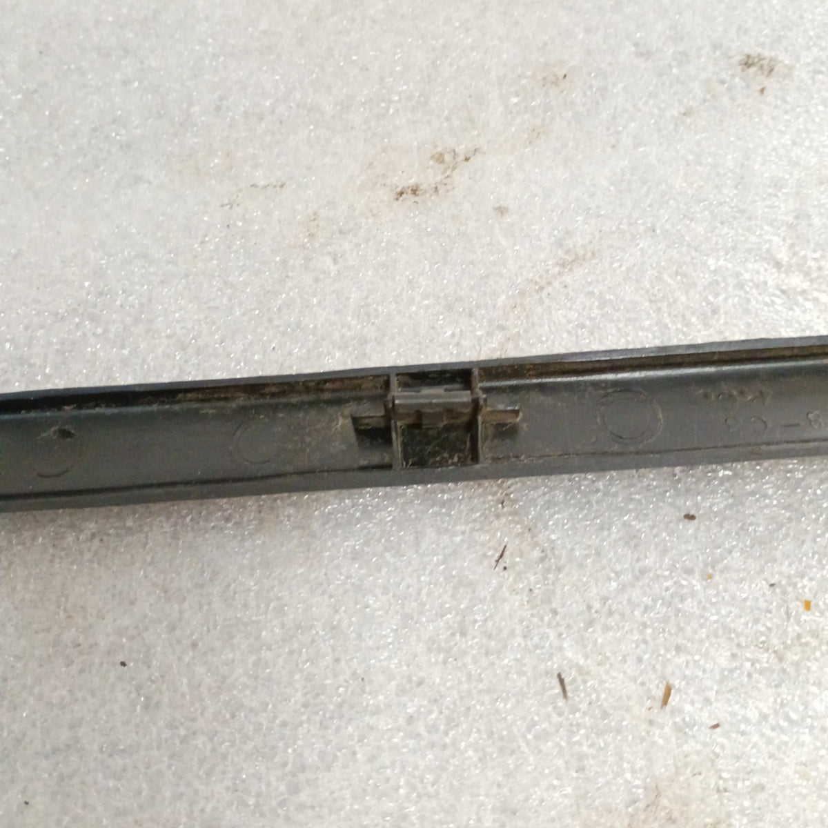 92-96 XLT Silver Dash Trim Strip - Set of 3 (Used) Ford F150 F250 F350 Bronco OEM