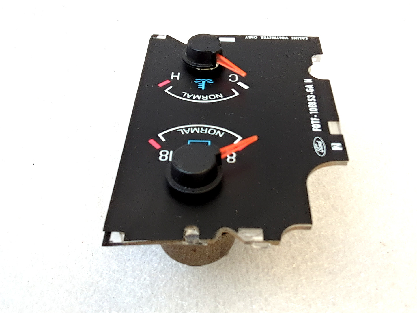 REFURBISHED 87-91 Volt/Battery & Temp Gauge (Remanufactured) Ford F150 F250 F350 Bronco OEM