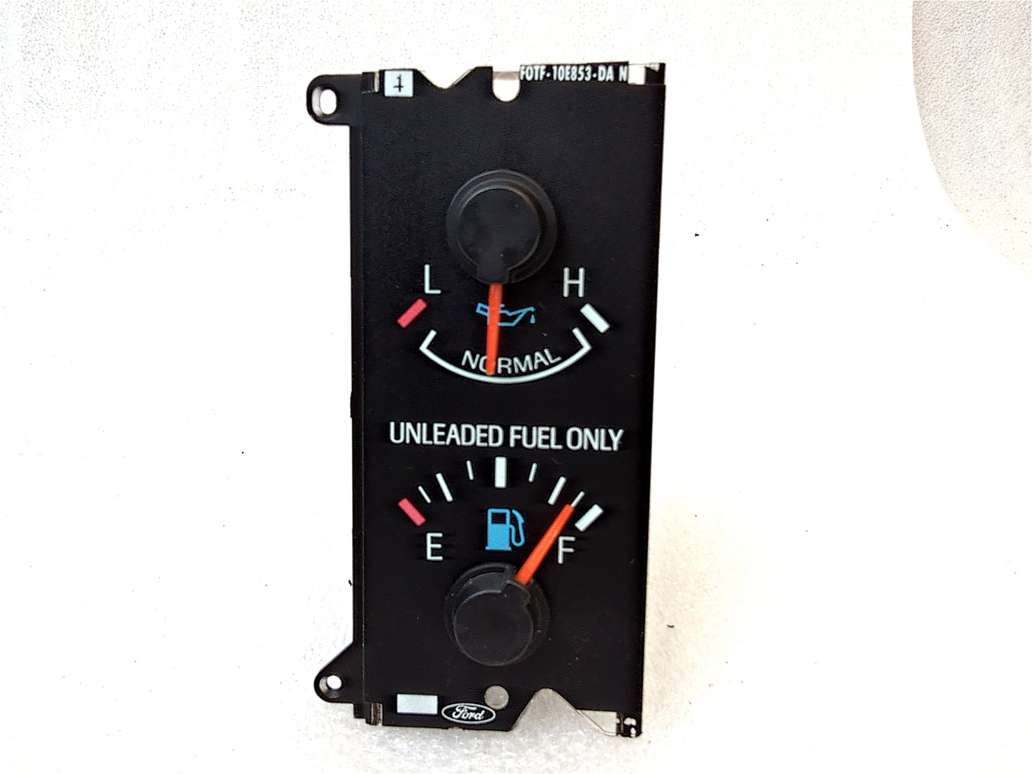 REFURBISHED 87-91 Oil & Fuel/Gas Gauge (Remanufactured) Ford F150 F250 F350 Bronco OEM