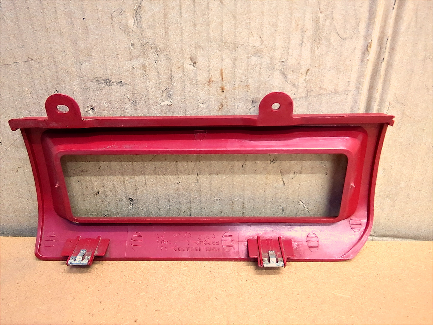 92-96 Dark Red/Maroon Heater Bezel (Used) Ford F150 F250 F350 Bronco