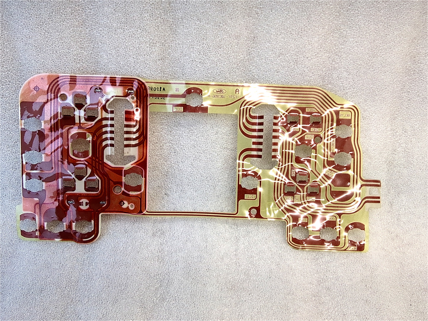 92-93 Gauge Cluster Circuit Board WITHOUT Tach (Used) F150 F250 F350 Bronco
