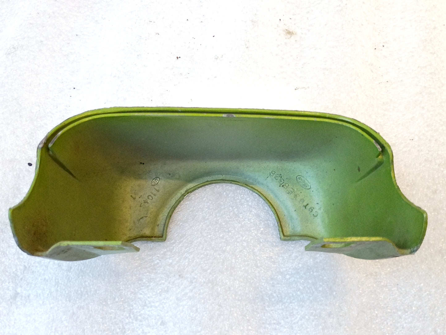 67-72 Green Steering Column Trim Cover (Used) Ford F100 F150 F250 F350