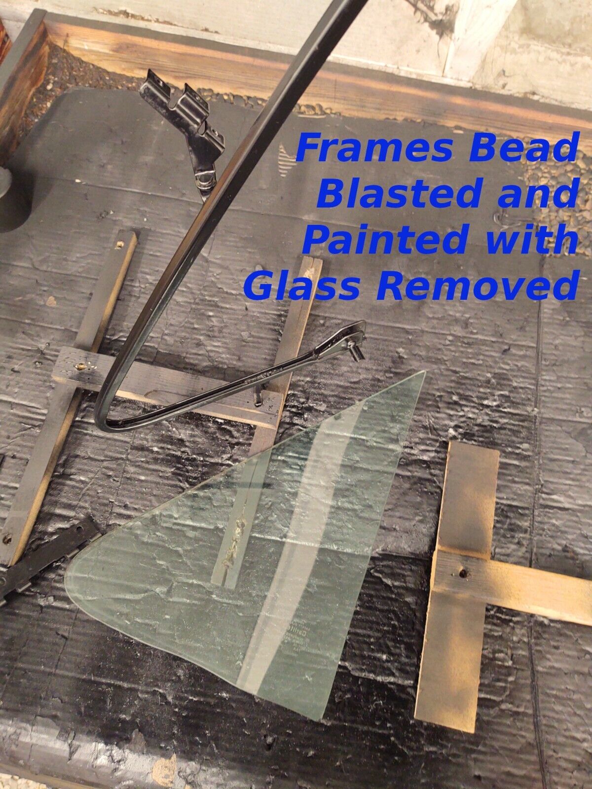 80-91 Vent/Wing Window Set (Remanufactured) Ford F150 F350 Bronco REFURBISHED