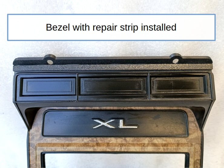 80-86 Radio & Heater Bezel Screw Tab Repair Kit