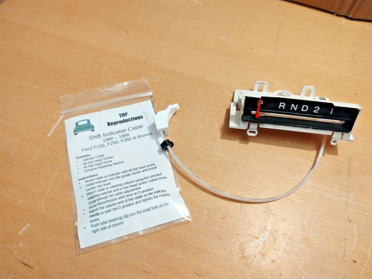 80-86 C6 Auto Trans Shift Indicator - Refurbished (Used) F150 F250 F350 Bronco New