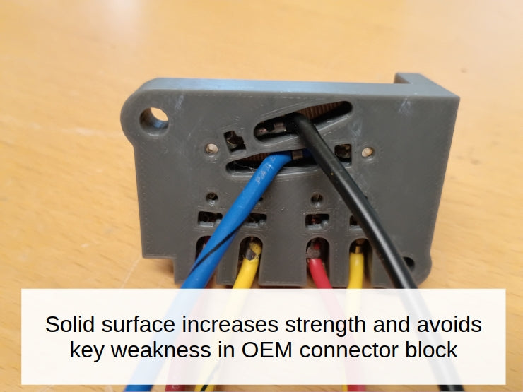 80-86 Left Power Window Switch Connector w/ Wire Pigtail