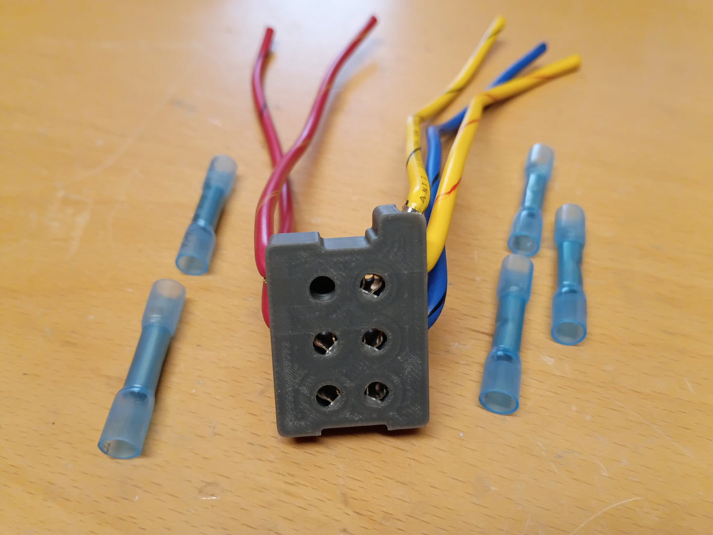 80-86 Right Power Window Switch Connector w/ Wire Pigtail