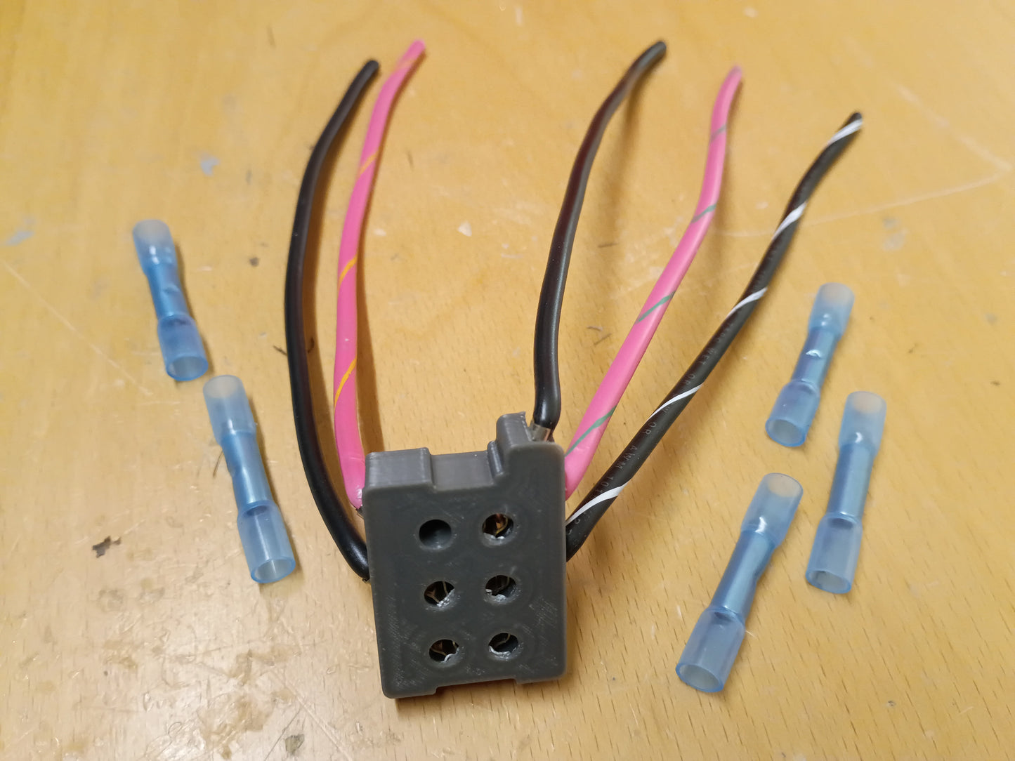 80-86 Right Power Lock Switch Connector w/ Wire Pigtail F150 F250 F350 Bronco