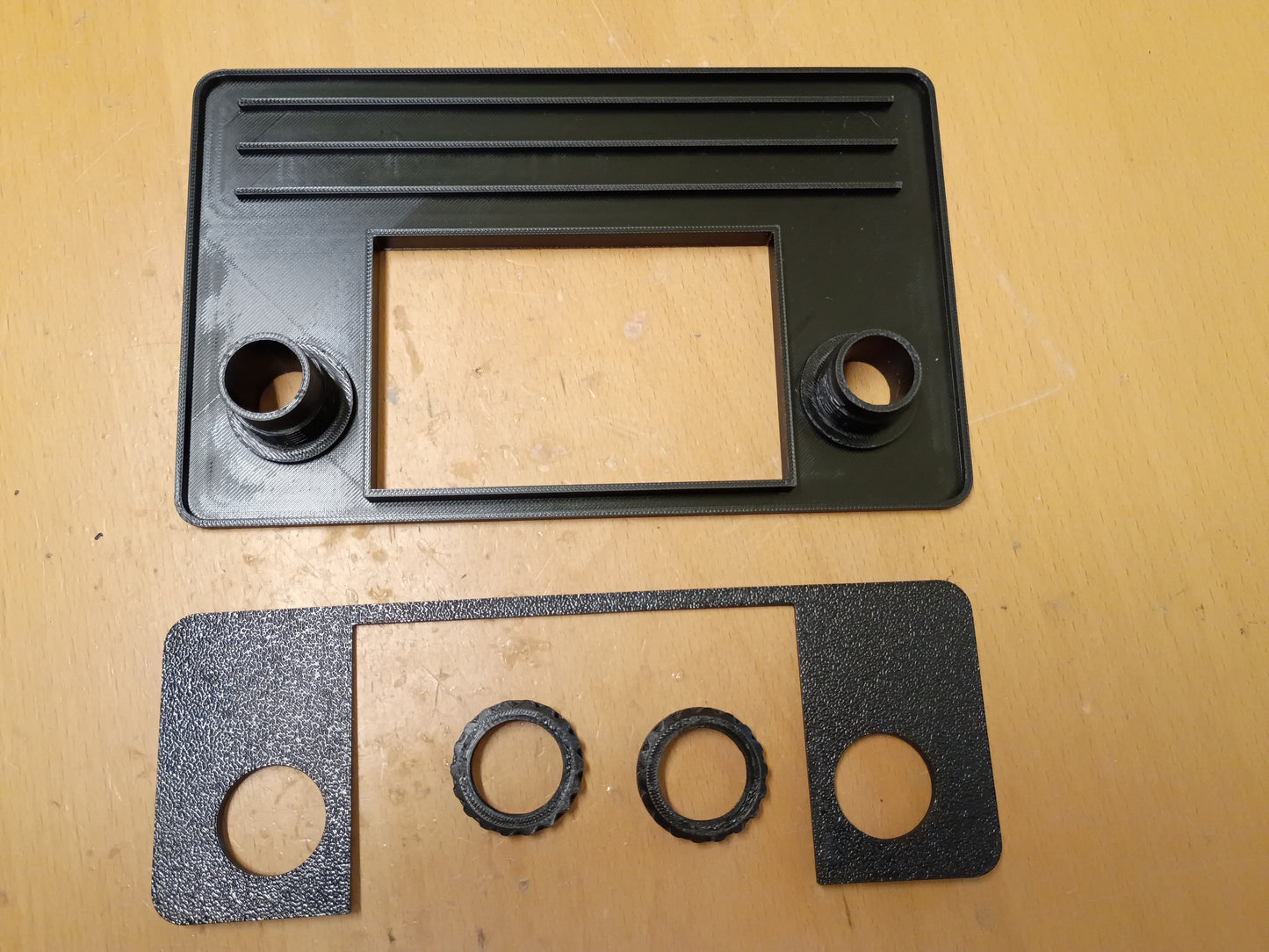 80-86 Radio Bezel Hole Repair Face Cover
