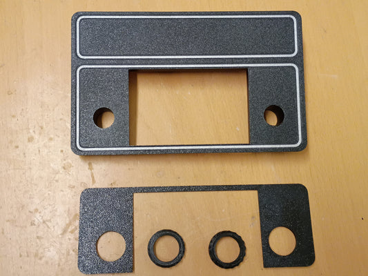 80-86 Radio Bezel Hole Repair Face Cover