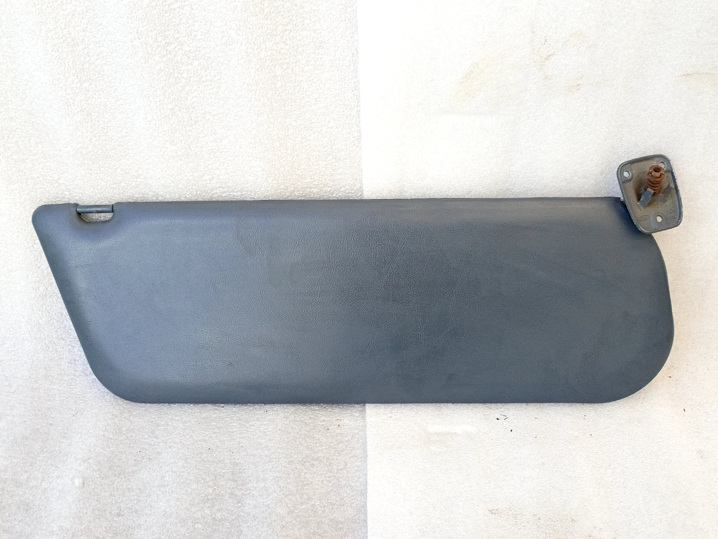 87-91 Dark Blue Vinyl Sun Visors Pair (Used) F150 F250 F350 Bronco OEM