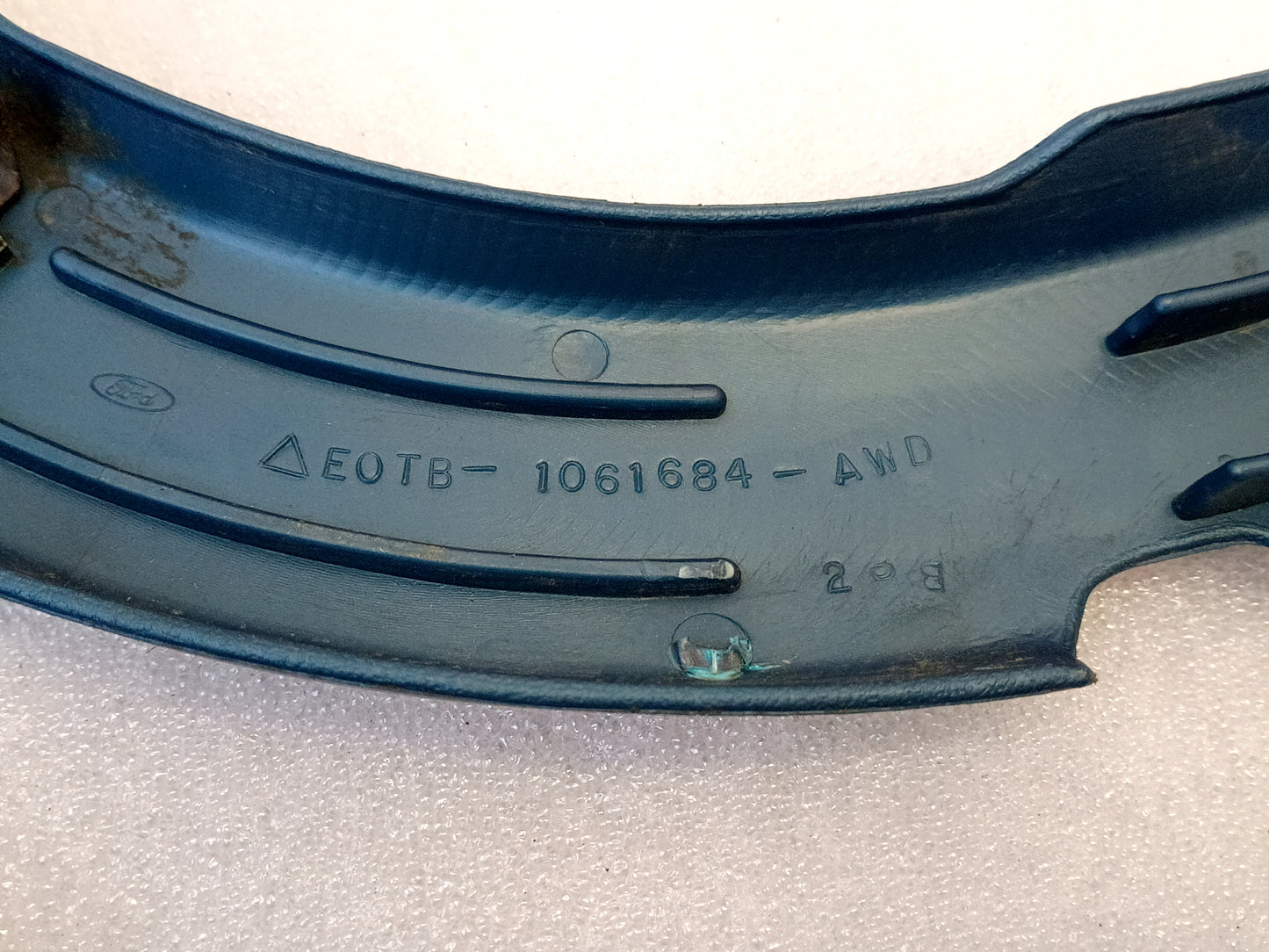 80-86 Blue Bench Seat Hinge Covers (Used) F150 F250 F350 Bronco
