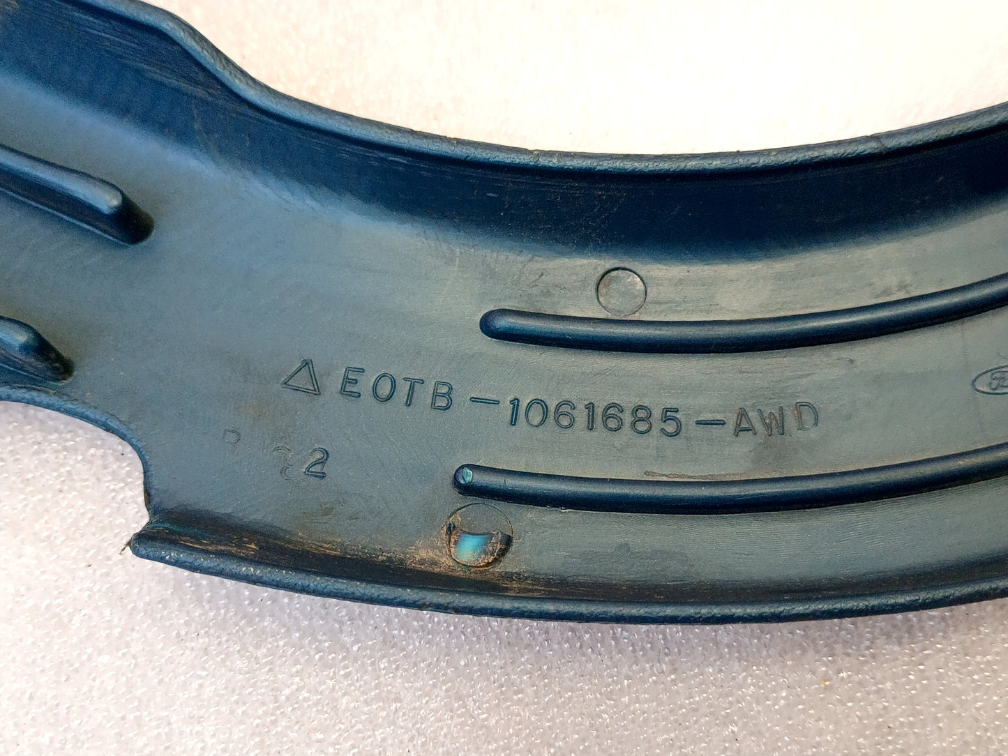 80-86 Blue Bench Seat Hinge Covers (Used) F150 F250 F350 Bronco