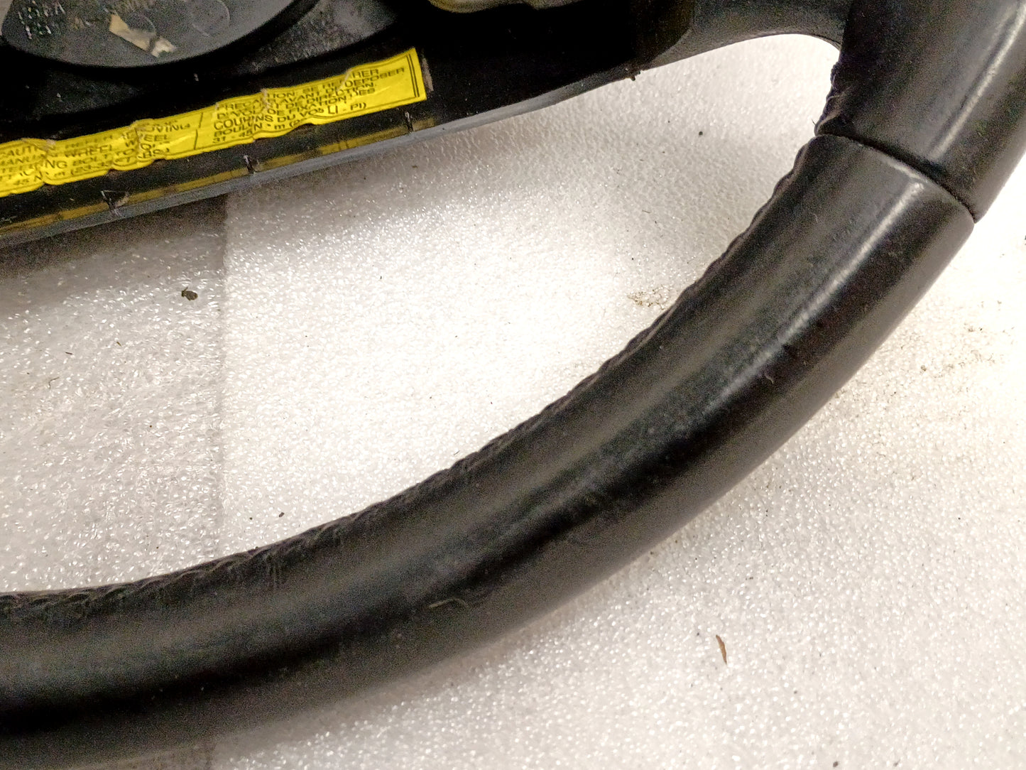 94-96 Leather Steering Wheel with Cruise Control Buttons (Used) F150 Bronco OEM