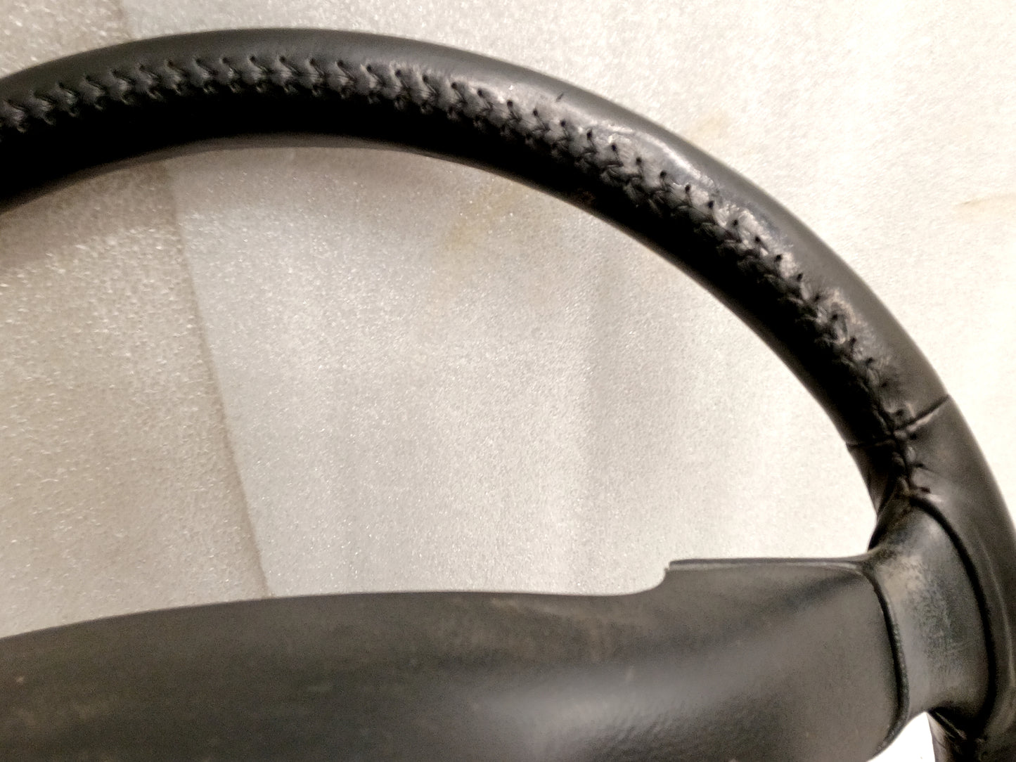 94-96 Leather Steering Wheel with Cruise Control Buttons (Used) F150 Bronco OEM