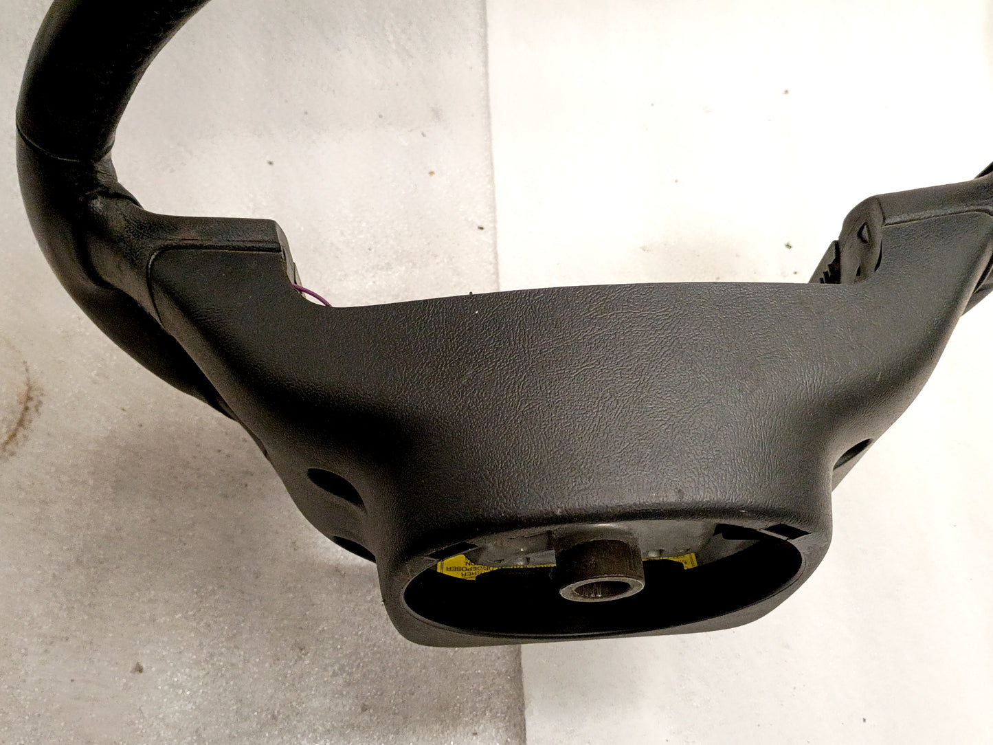 94-96 Leather Steering Wheel with Cruise Control Buttons (Used) F150 Bronco OEM