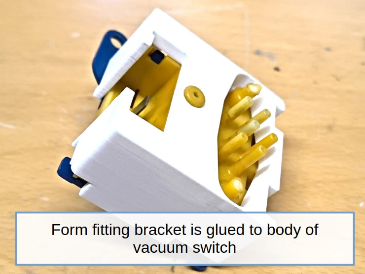 92-96 Heater / AC Vacuum Switch Repair Bracket