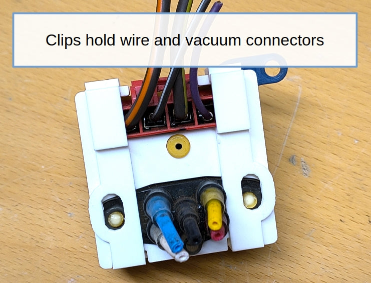 92-96 Heater / AC Vacuum Switch Repair Bracket
