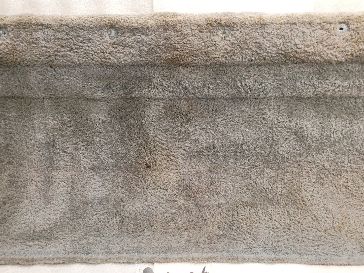 92-96 Light Gray Carpet for Back of Cab Interior (Used) Ford F150 F250 F350 OBS