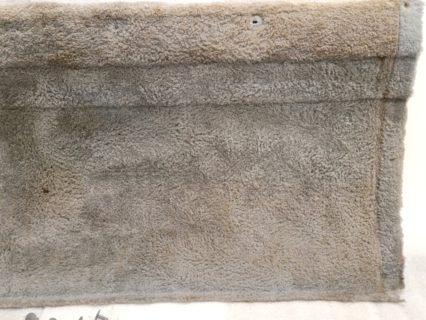 92-96 Light Gray Carpet for Back of Cab Interior (Used) Ford F150 F250 F350 OBS