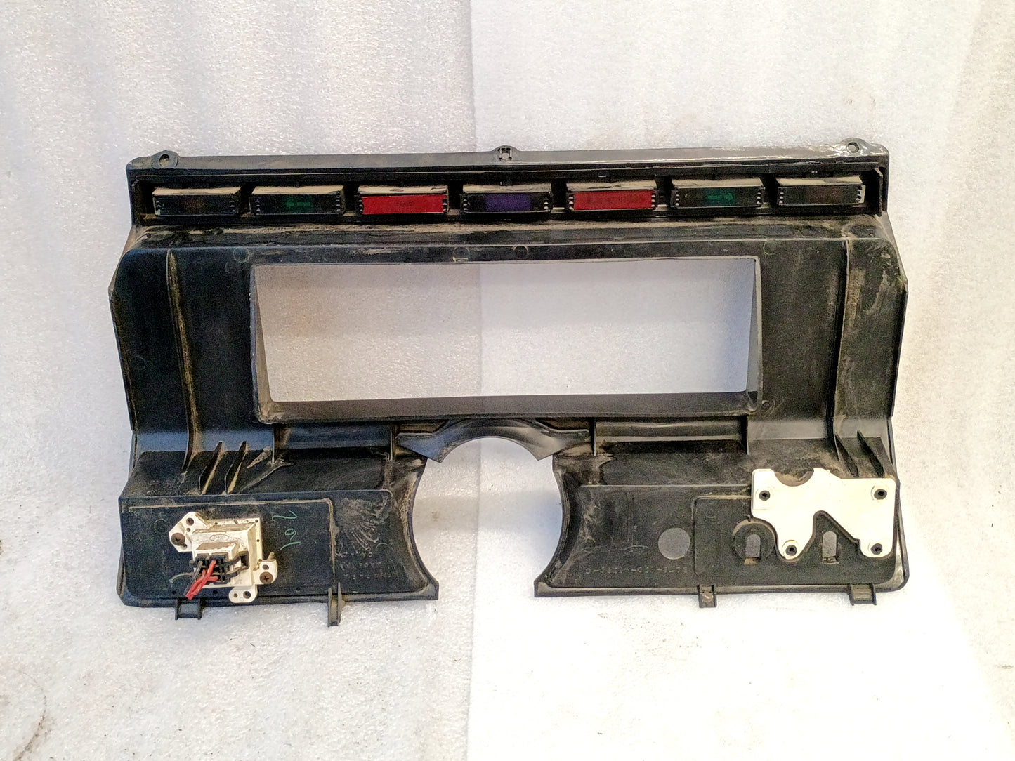 80-86 Diesel Rose Wood Gauge Cluster Bezel (Used) Ford F250 F350