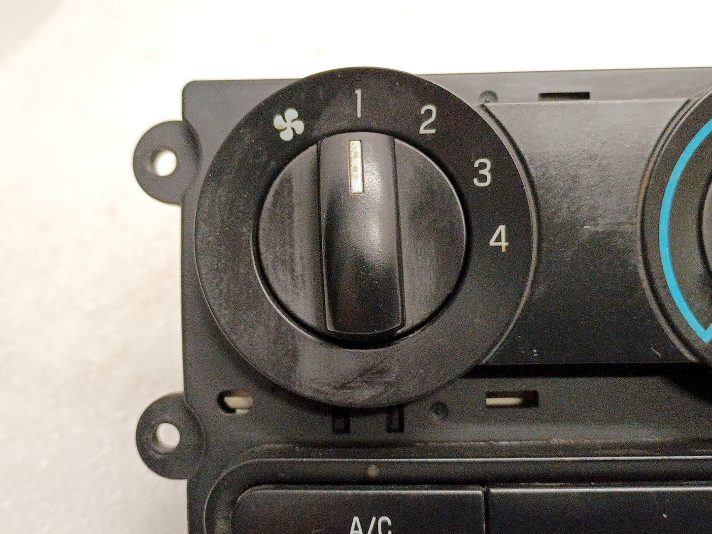 08-10 HVAC Heater Temp Climate Control Switch Panel (Used) OEM Ford F250 F350 Super Duty
