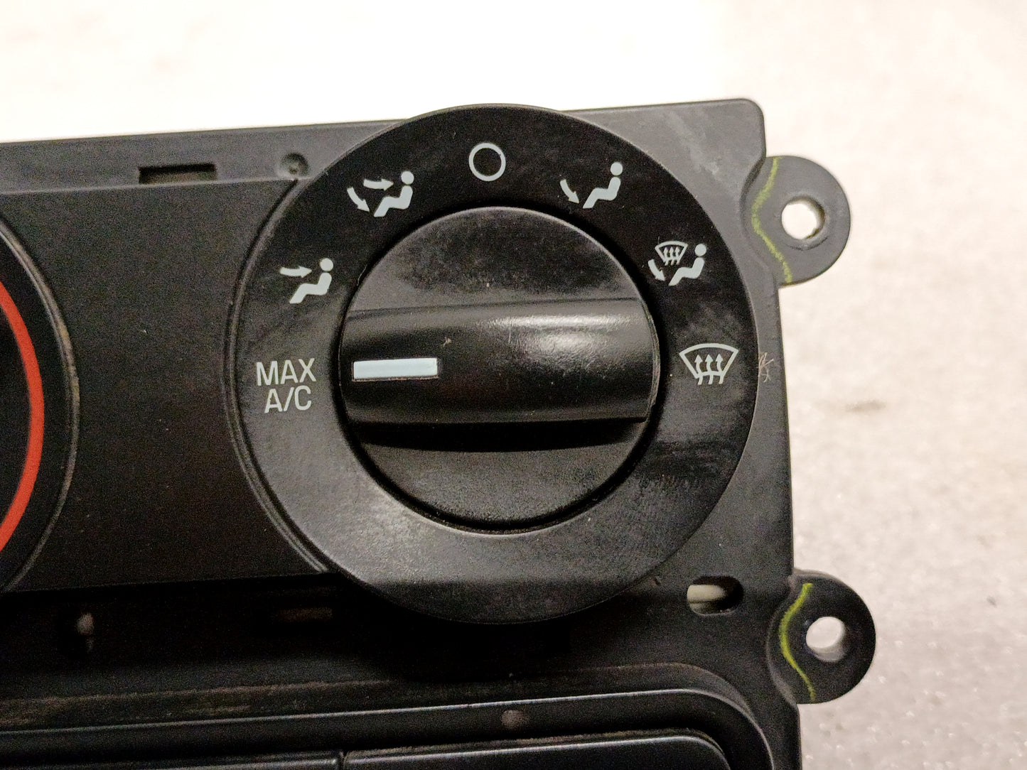 08-10 HVAC Heater Temp Climate Control Switch Panel (Used) OEM Ford F250 F350 Super Duty