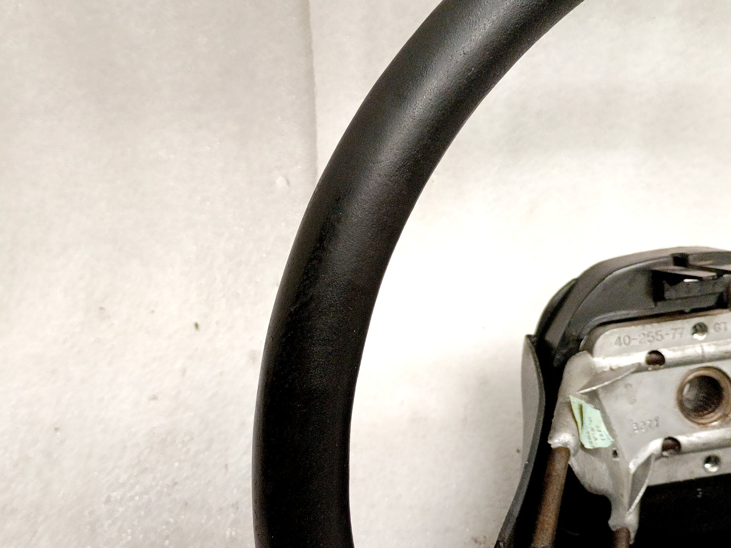 92-97 Leather Steering Wheel (Used) F150 F250 F350 Bronco OEM