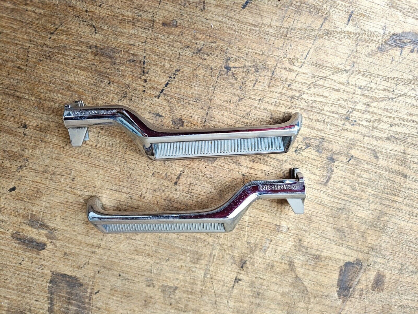 80-96 OEM FORD Chrome Door Handle / Pair (Used) Ford F150 F250 F350 Bronco  FORD PARTS