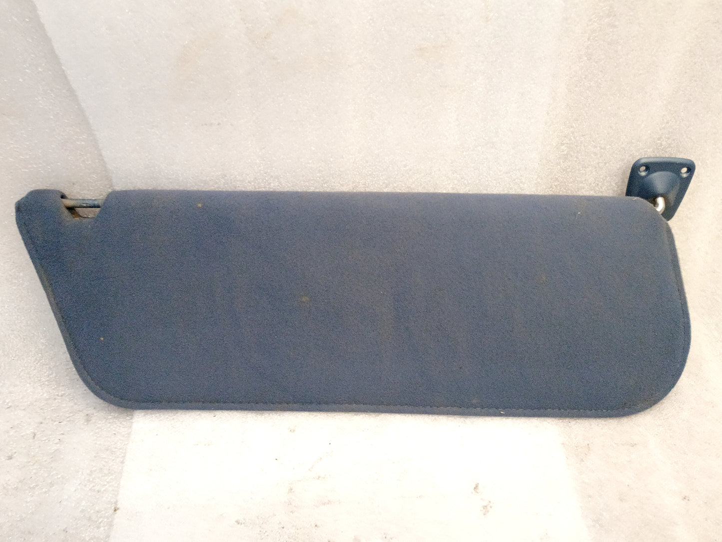 87-91 Bright Blue Cloth Sun Visors Pair (Used) F150 F250 F350 Bronco OEM
