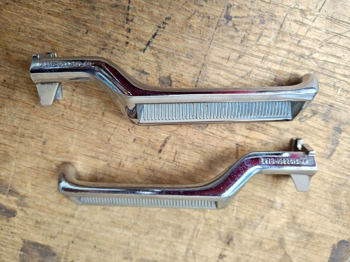 80-96 OEM FORD Chrome Door Handle / Pair (Used) Ford F150 F250 F350 Bronco  FORD PARTS
