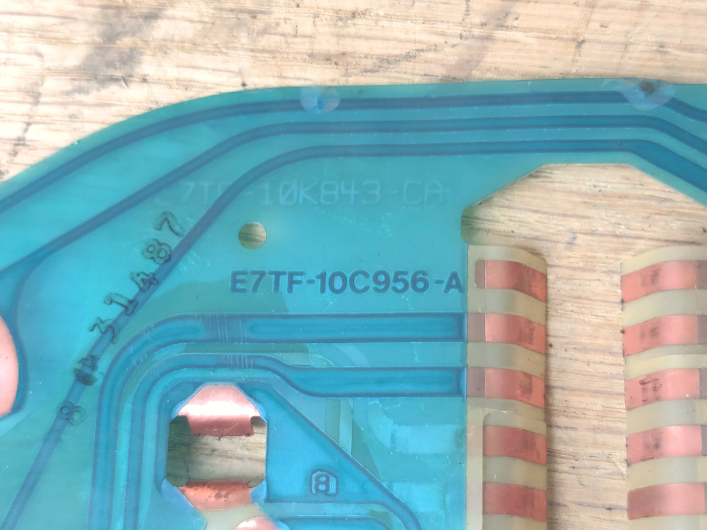87-91 Gauge Cluster Circuit Board with Tach (Used) F150 F250 F350 Bronco