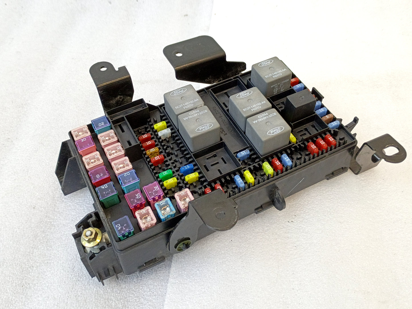 05-07 Fuse Panel/Box Interior Cabin 5C3T-14A067-BE (Used) OEM Ford F250 F350 Super Duty