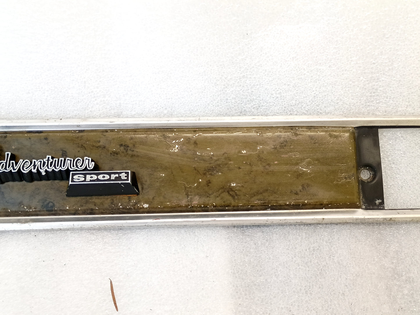 75-80 Dodge Truck Wood Grain Dash Trim Adventurer Sport AC (Used) D100 W100 D150 D200