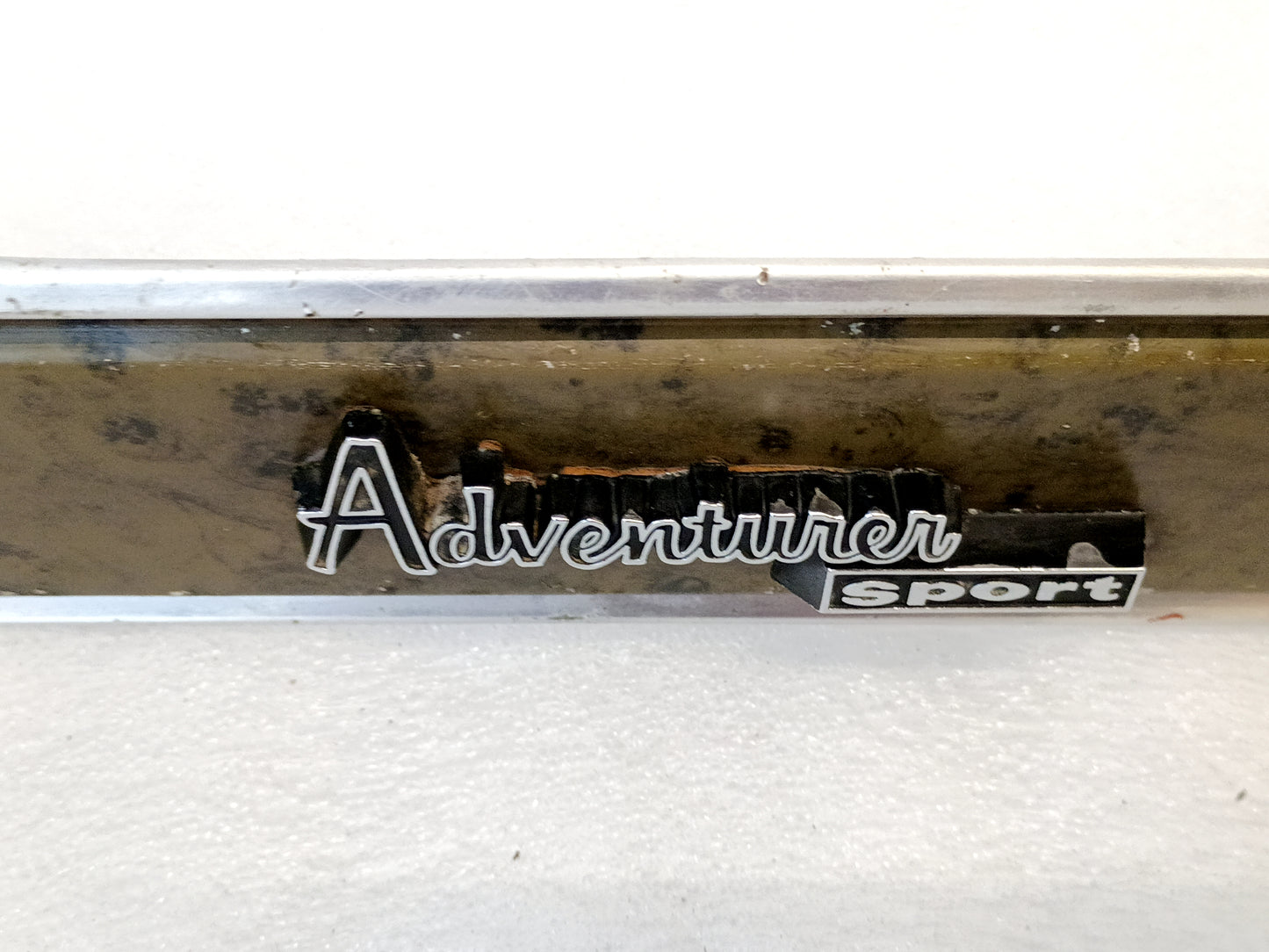 75-80 Dodge Truck Wood Grain Dash Trim Adventurer Sport AC (Used) D100 W100 D150 D200