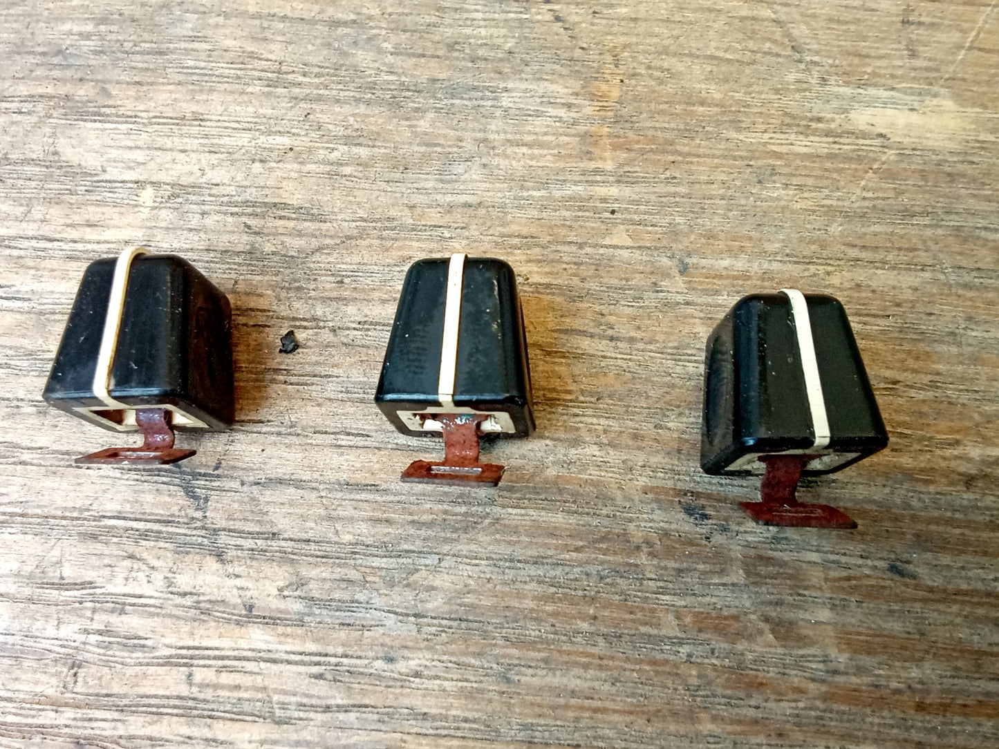 87-91 Black Heater Knob Set (Used) F150 F250 F350 Bronco