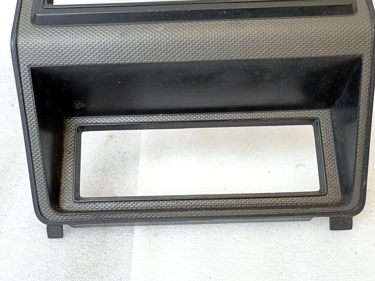 80-86 Silver Radio & Heater Bezel (Used) Ford F150 F250 F350 Bronco