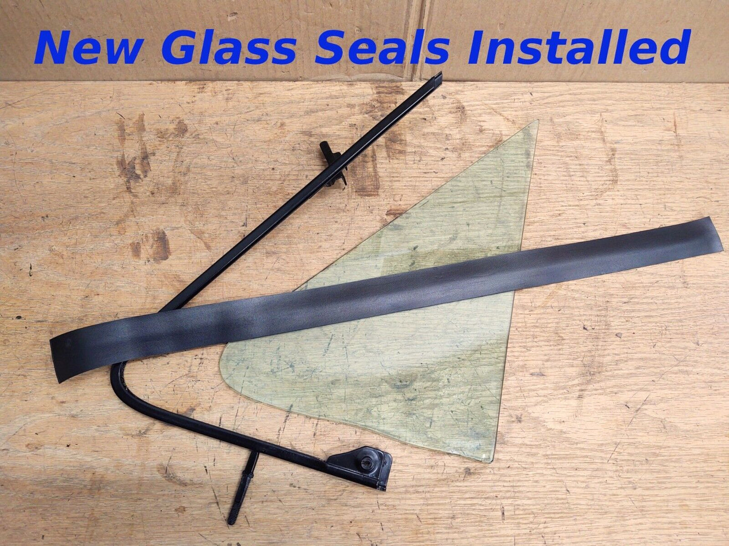 80-91 Vent/Wing Window Set (Remanufactured) Ford F150 F350 Bronco REFURBISHED