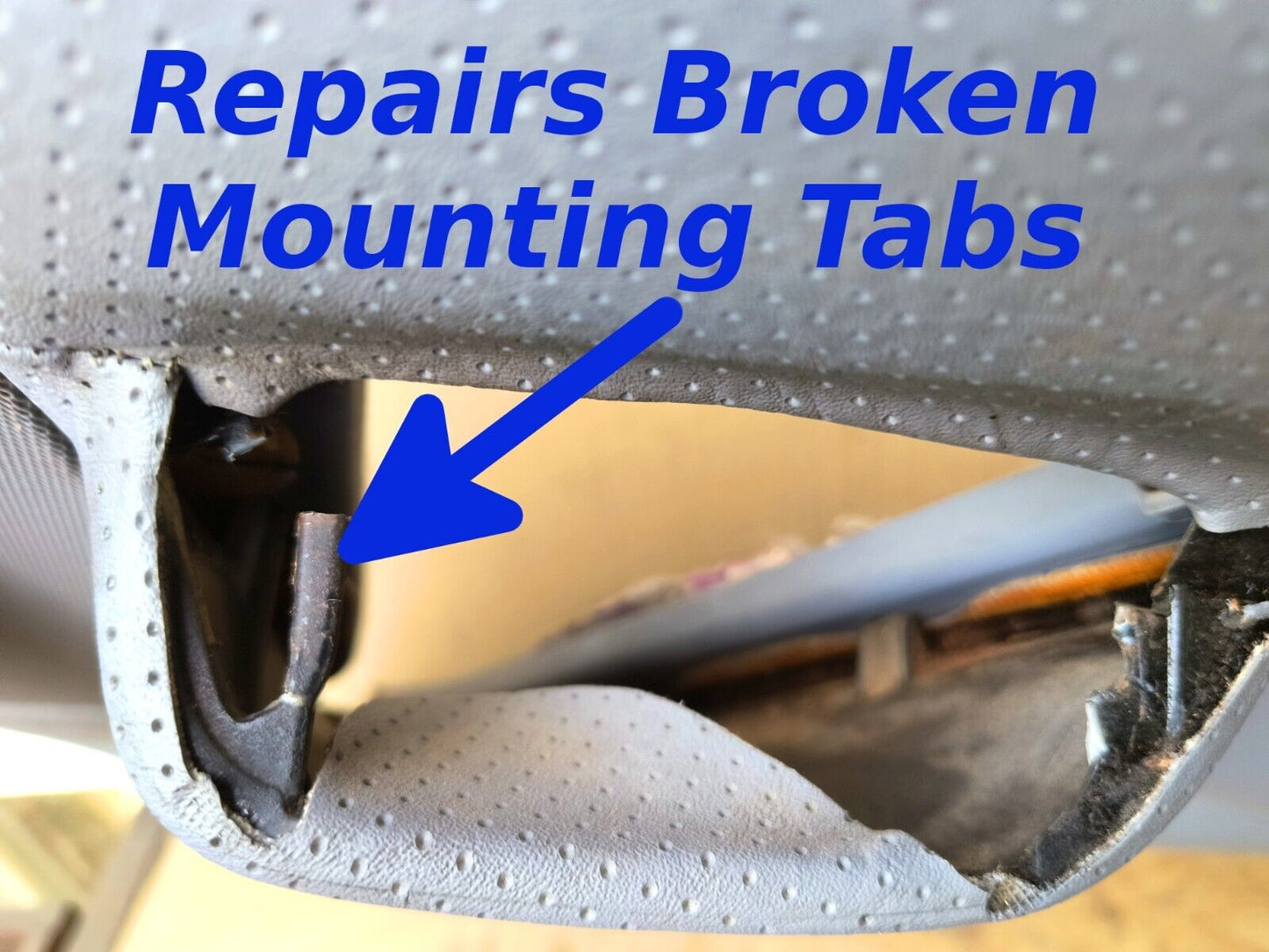 1992-1997 Ford Crew Cab Deluxe Power Door Panel Repair Brackets F250 F350 OBS