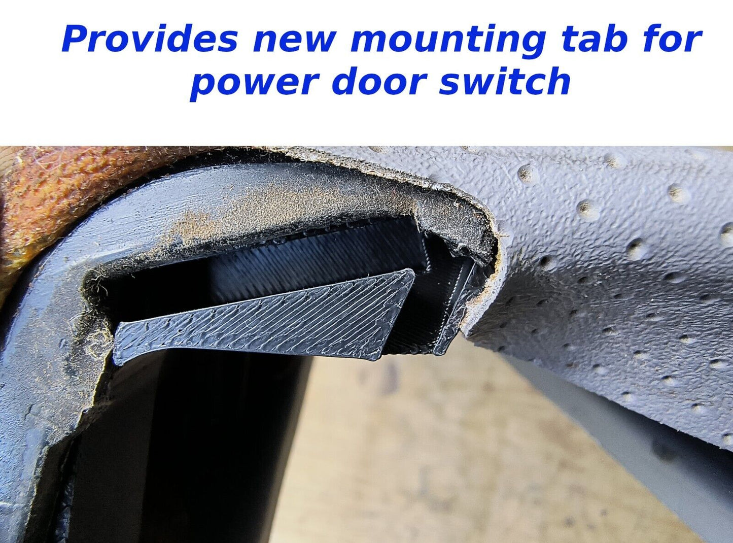 1992-1997 Ford Crew Cab Deluxe Power Door Panel Repair Brackets F250 F350 OBS