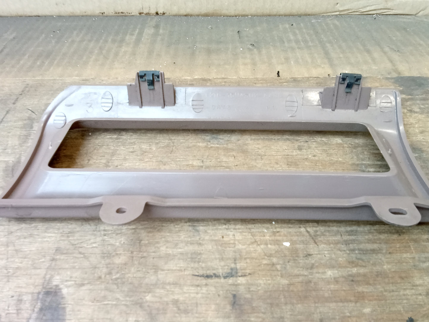 92-96 Tan/Mocha Heater Bezel (Used) Ford F150 F250 F350 Bronco