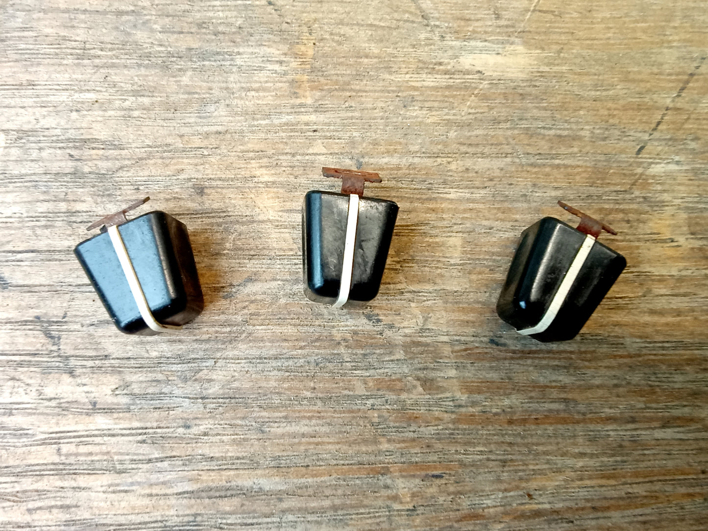 87-91 Black Heater Knob Set (Used) F150 F250 F350 Bronco